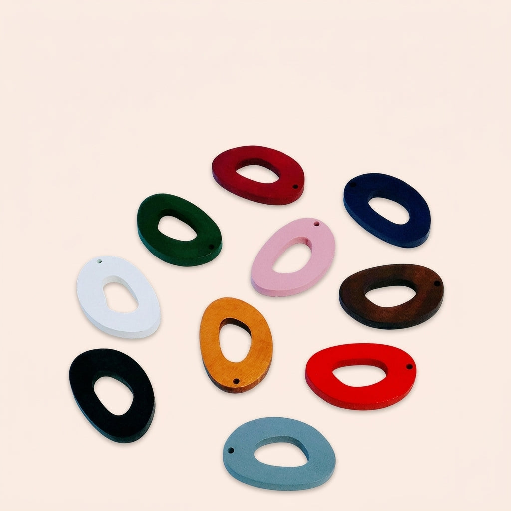 Custom Wooden Resin Frames for Jewelry Making | OEM DIY Craft Supplies Wholesale