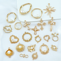 Mixed Shape Metal Bezels Set for Epoxy Resin DIY Craft Projects