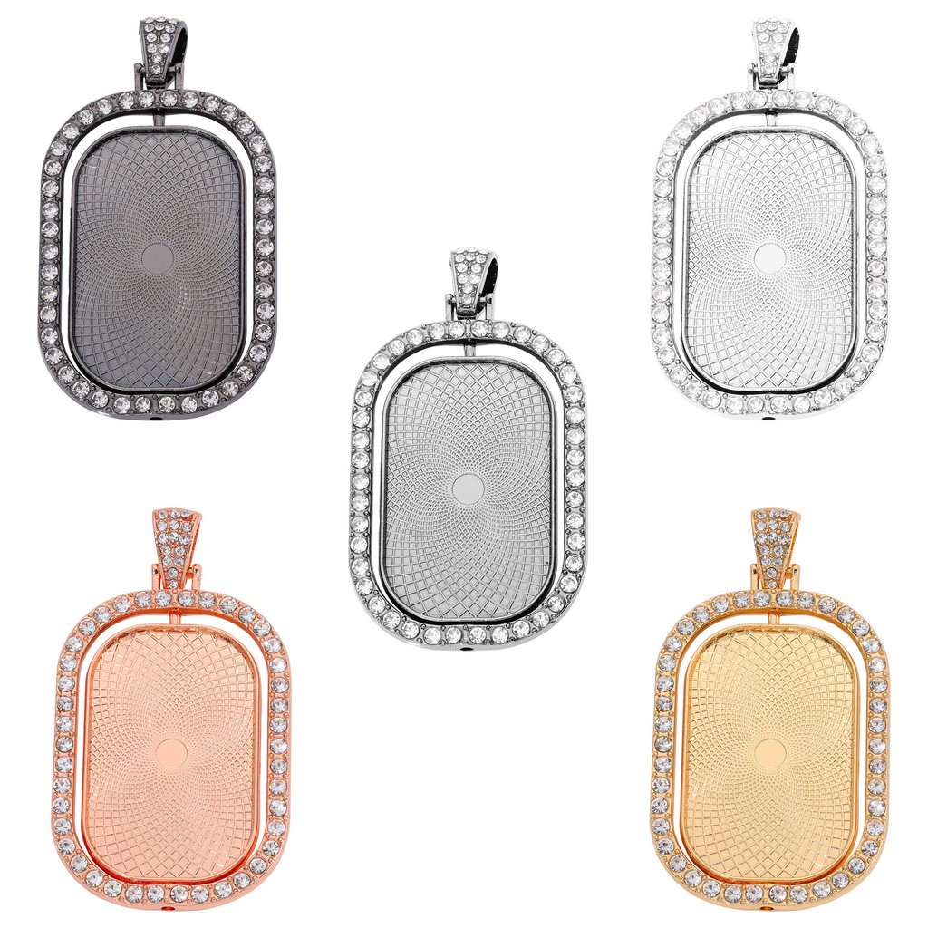 Small Metal Pendant Bezels for Resin Art | DIY Craft Accessories Wholesale JS092