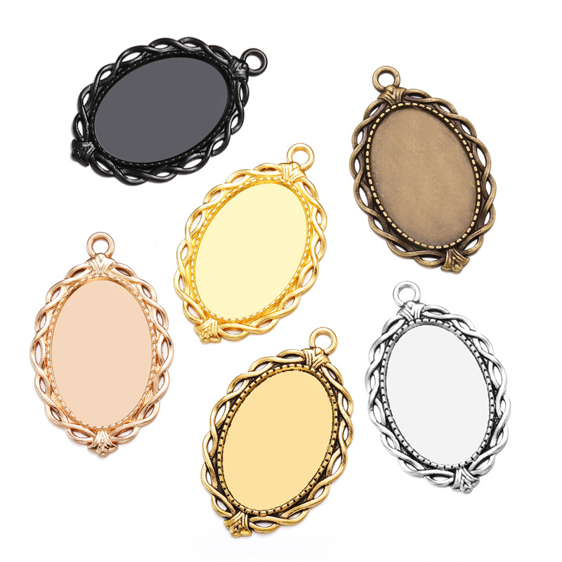 Factory Direct Metal Bezel Frames for Resin Art & Handmade Jewelry Production JS156