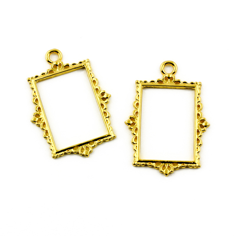 Custom Shape Metal Frames for UV Resin and Epoxy Resin Projects JS053