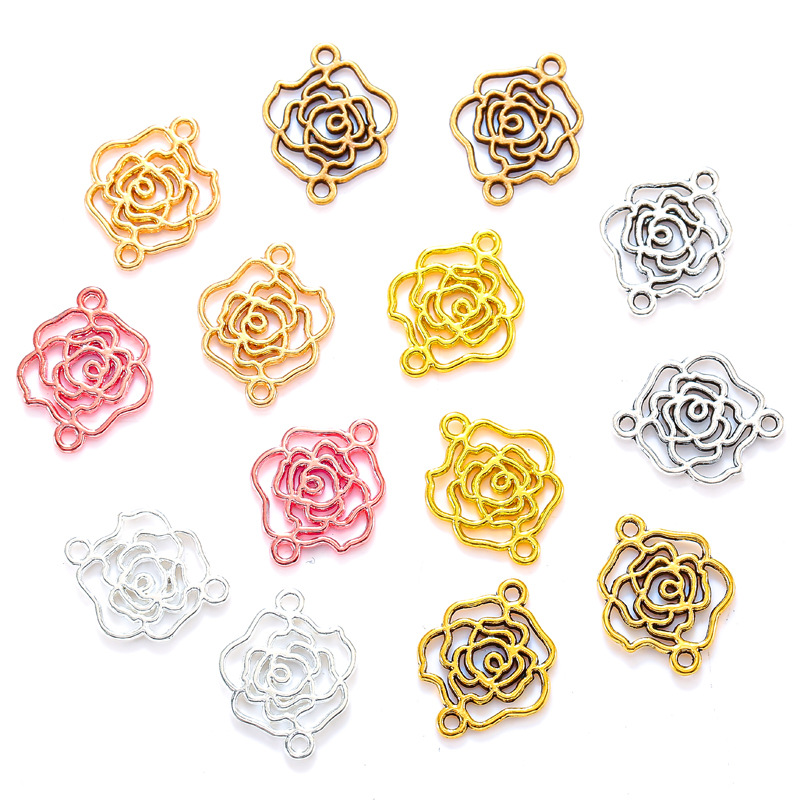 Wholesale Metal Bezel Frames for Resin Jewelry Making | DIY Pendant Craft Supplies JS115