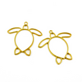 Bulk Metal Bezels Charms for Resin Earrings, Pendants and Keychains JS062