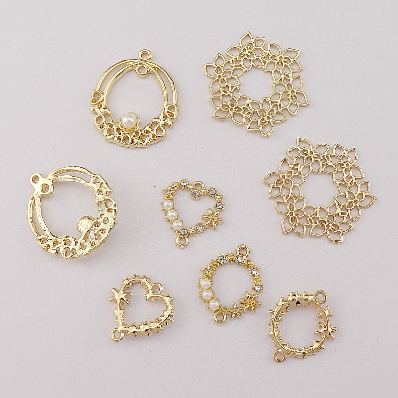 Wholesale Metal Bezels for Resin Jewelry Making and DIY Craft Supplies