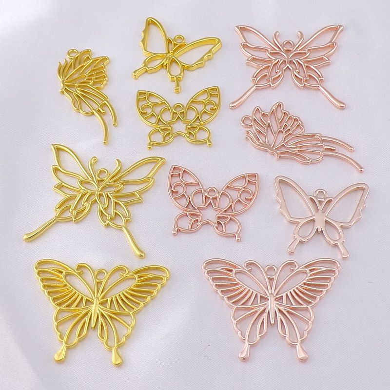 Wholesale Open Back Metal Bezels for UV Resin Jewelry Projects