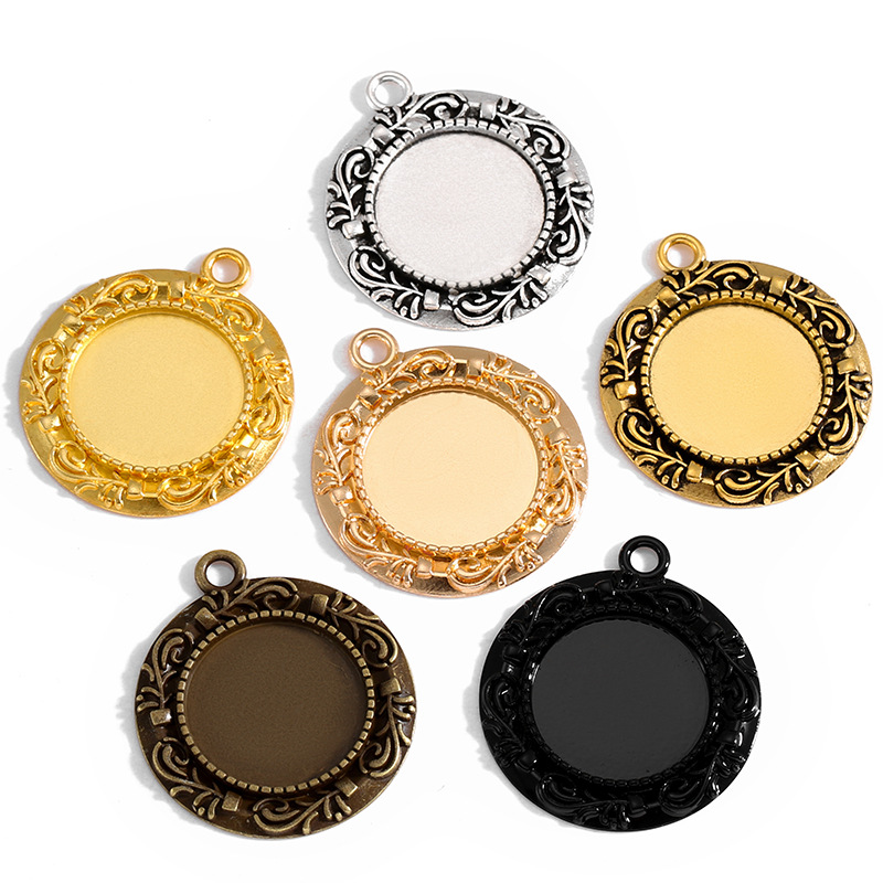 Custom Shape Metal Bezels for Resin Crafts | OEM ODM Jewelry Frame Manufacturer JS147