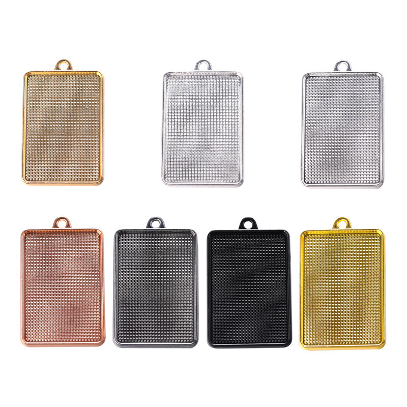 Premium Stainless Metal Bezels for Resin Jewelry | Bulk Craft Supply Supplier JS091