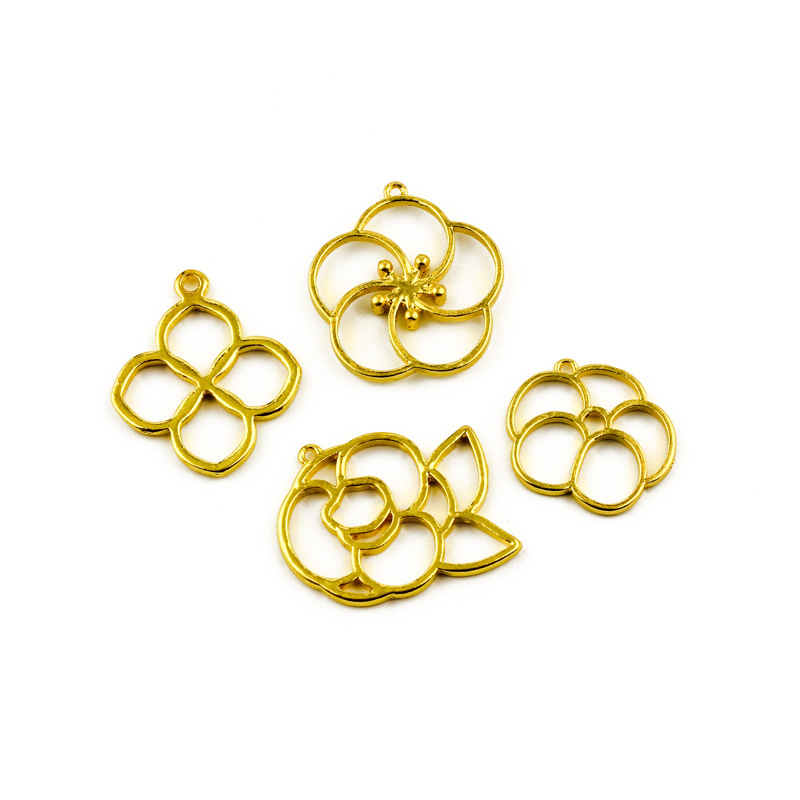 Premium Metal Frames for Resin Jewelry Making and Craft Decoration