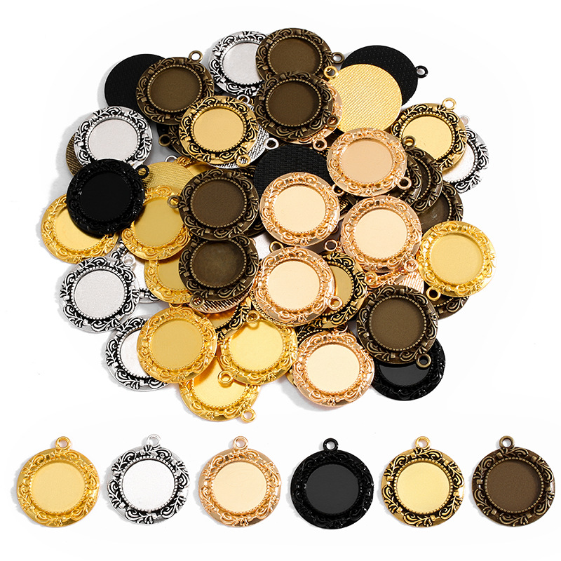 Custom Shape Metal Bezels for Resin Crafts | OEM ODM Jewelry Frame Manufacturer JS147
