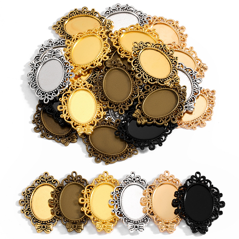 Mixed Shape Metal Bezel Frames Set for Resin Crafts | Bulk DIY Jewelry Supplies