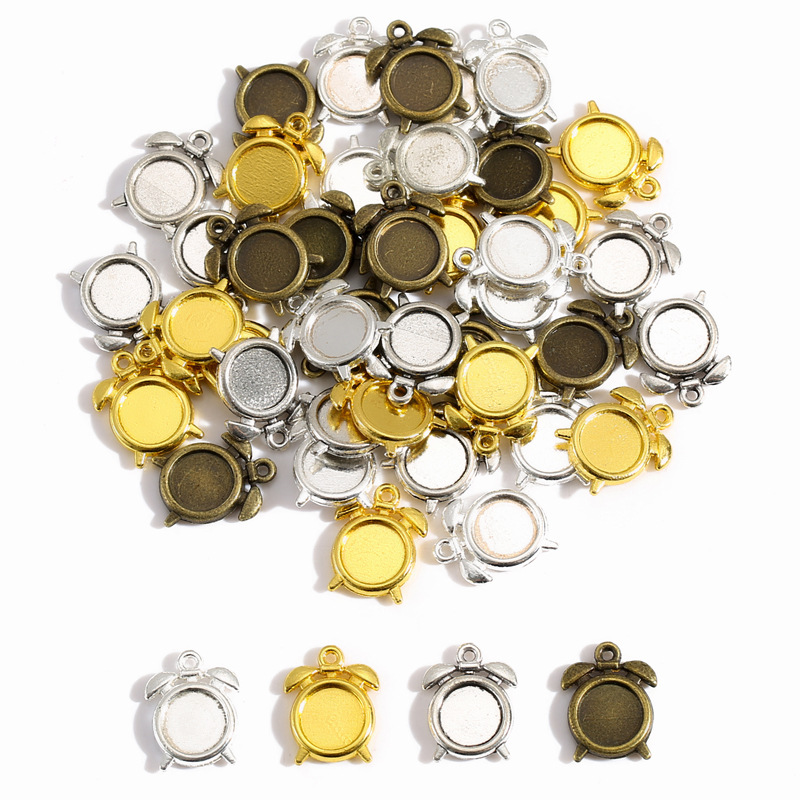 Rectangle Square Metal Bezels for Resin Casting | Wholesale Jewelry Components JS153