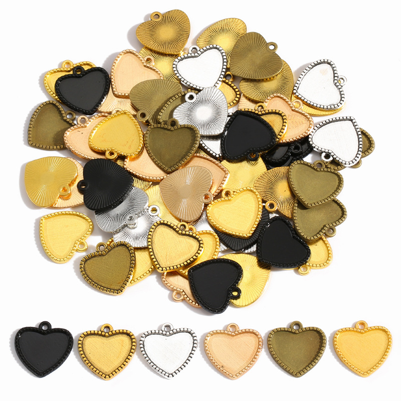 Multi Color Metal Bezel Frames for Handmade Jewelry Making | Factory Wholesale JS151