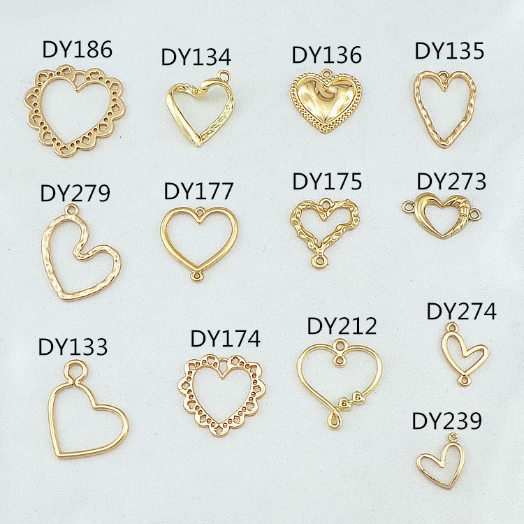 Custom Metal Frames for Resin Art Jewelry and DIY Pendant Making