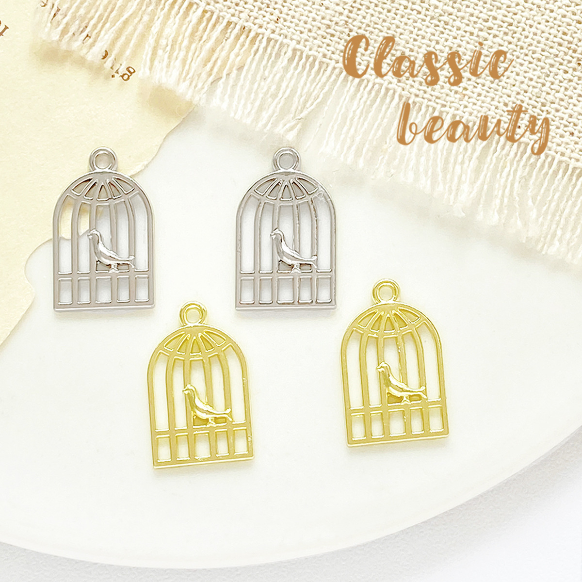 Assorted Shape Metal Bezels for Resin Crafts | Heart Star Moon Pendant Frames Wholesale
