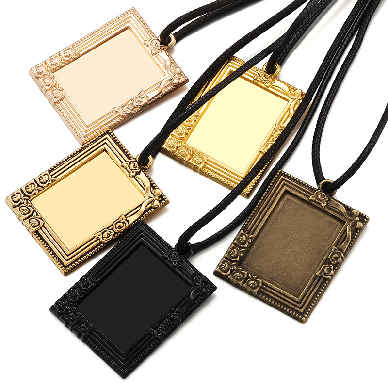 Geometric Metal Pendant Frames for Epoxy Resin Art | Wholesale DIY Craft Accessories