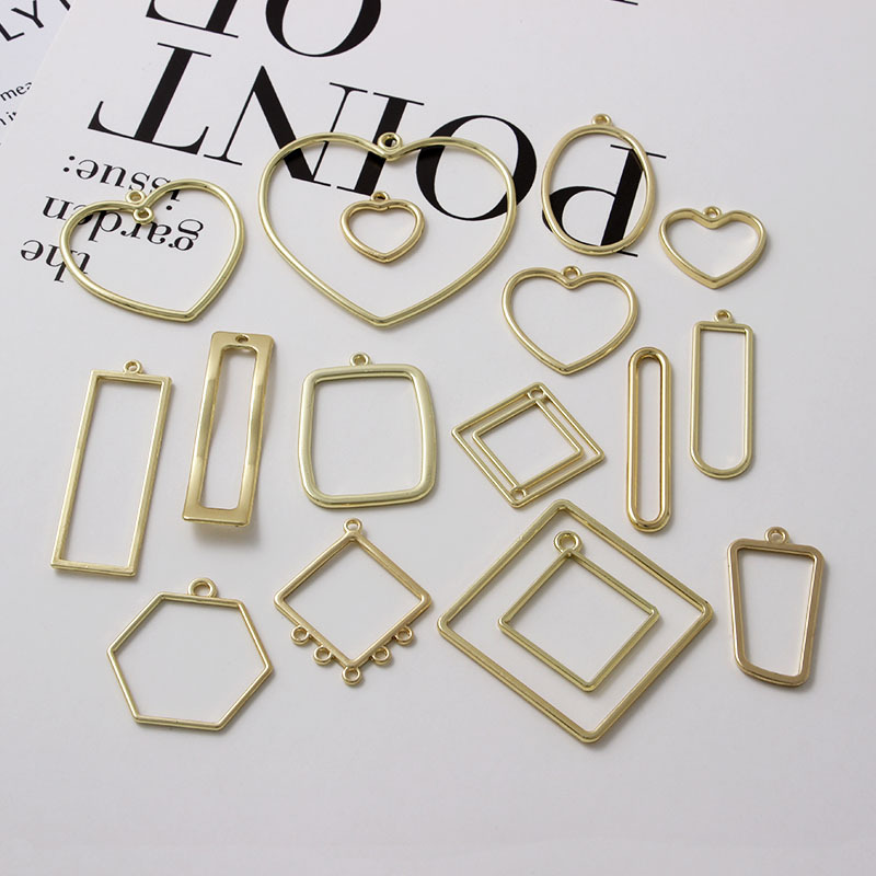 Vintage Metal Resin Frames for Handmade Jewelry Making | Wholesale Craft Suppliesjs162