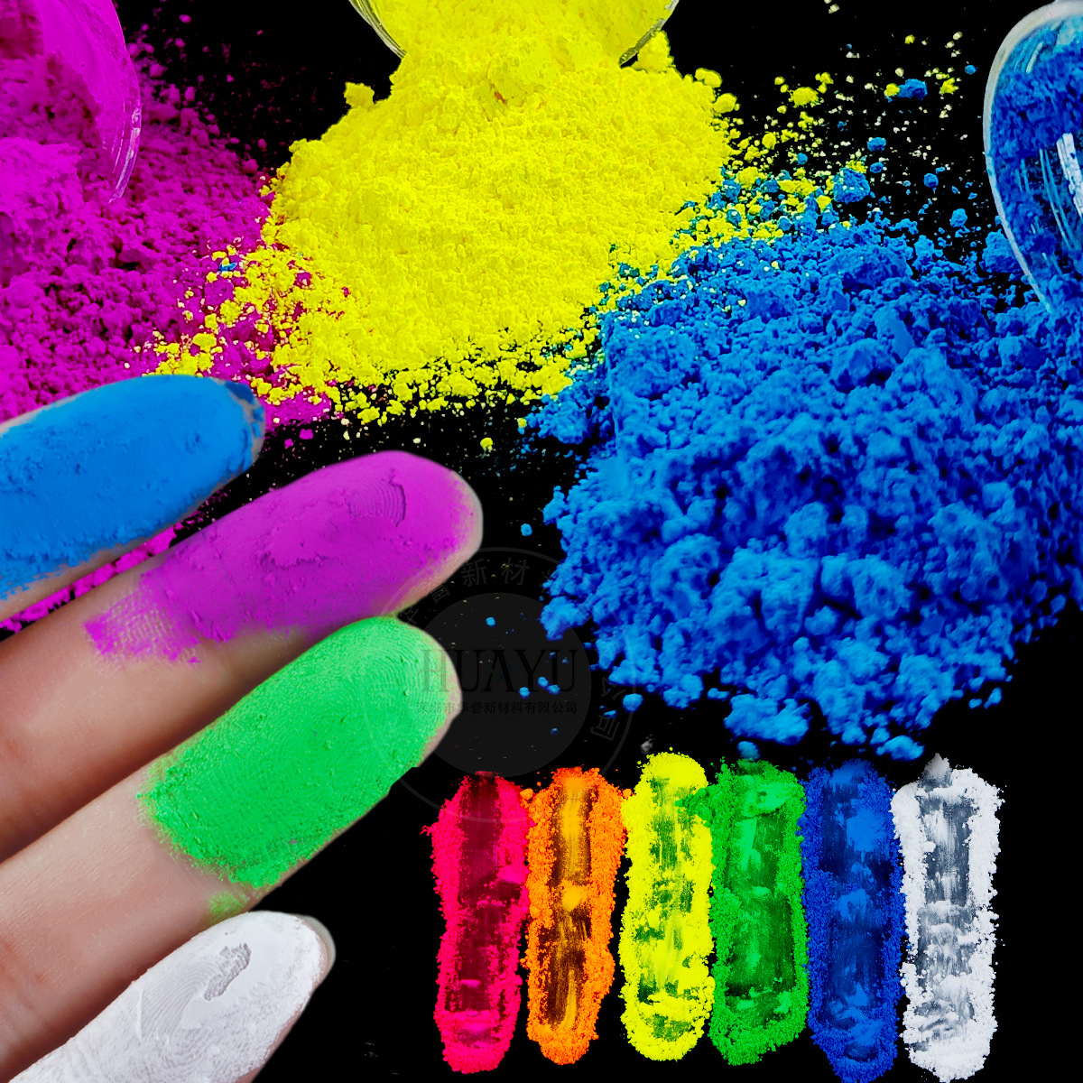 Bulk Neon Powder Pigment for Resin Art Jewelry Making | Factory Direct Supply