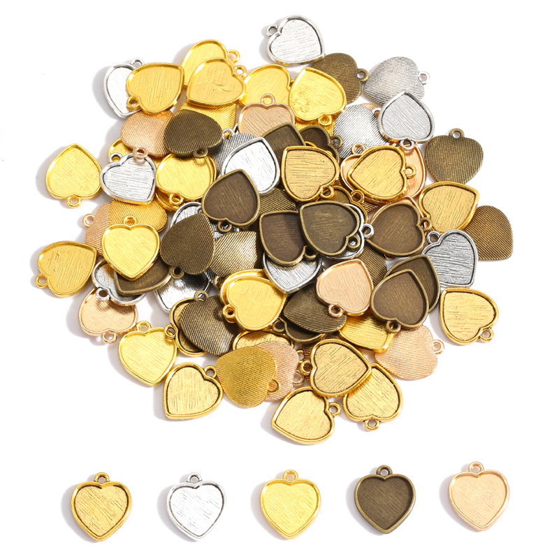 Star Moon Flower Metal Bezels for Resin Jewelry | DIY Handmade Craft Materials JS130