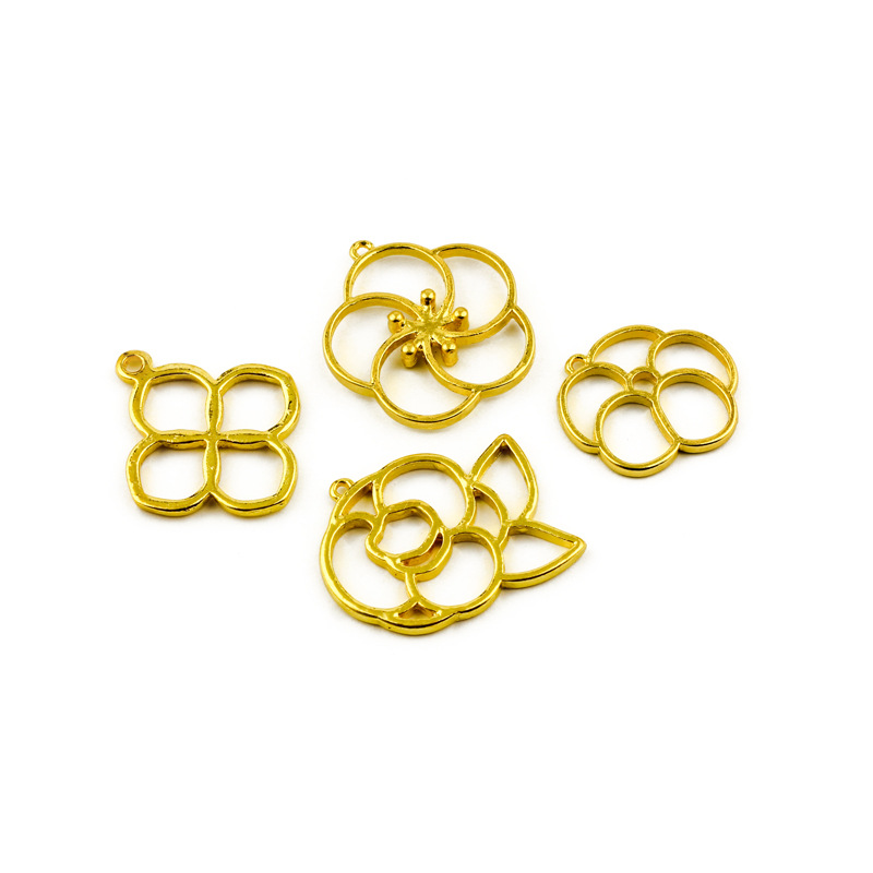 Premium Metal Frames for Resin Jewelry Making and Craft Decoration