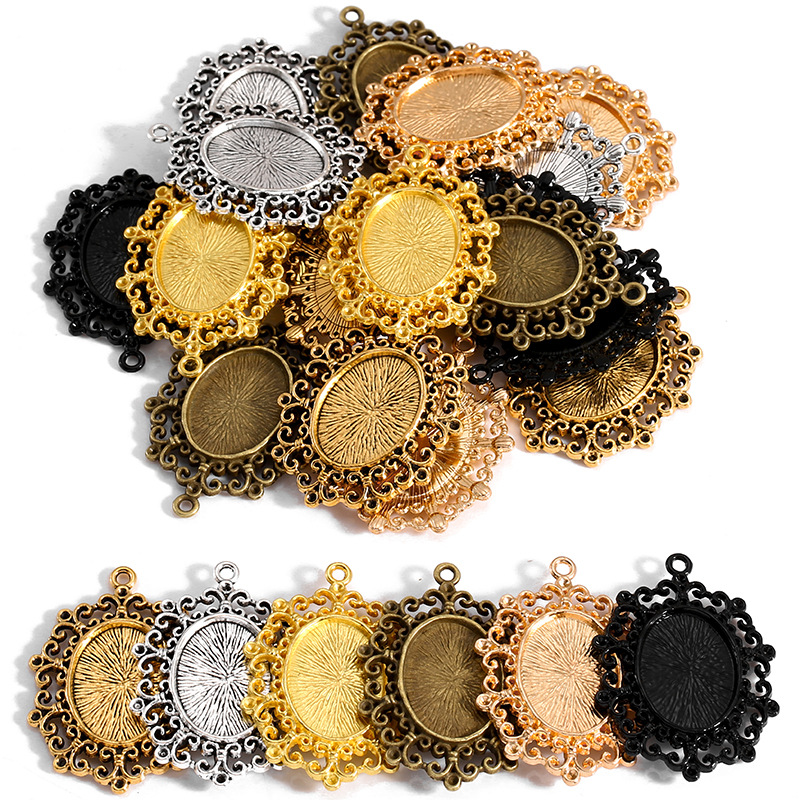 Decorative Metal Frames for Epoxy Resin Pendants | Professional DIY Craft Supplies JS150