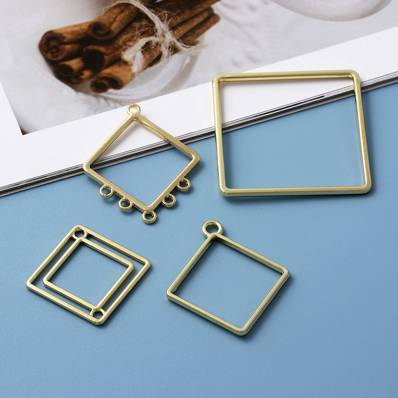 Vintage Metal Resin Frames for Handmade Jewelry Making | Wholesale Craft Suppliesjs162