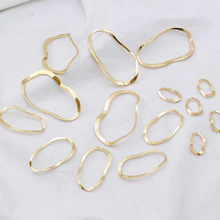 Rectangle Metal Bezels for Resin Casting | DIY Jewelry Frame Supplies Bulk Wholesale JS075