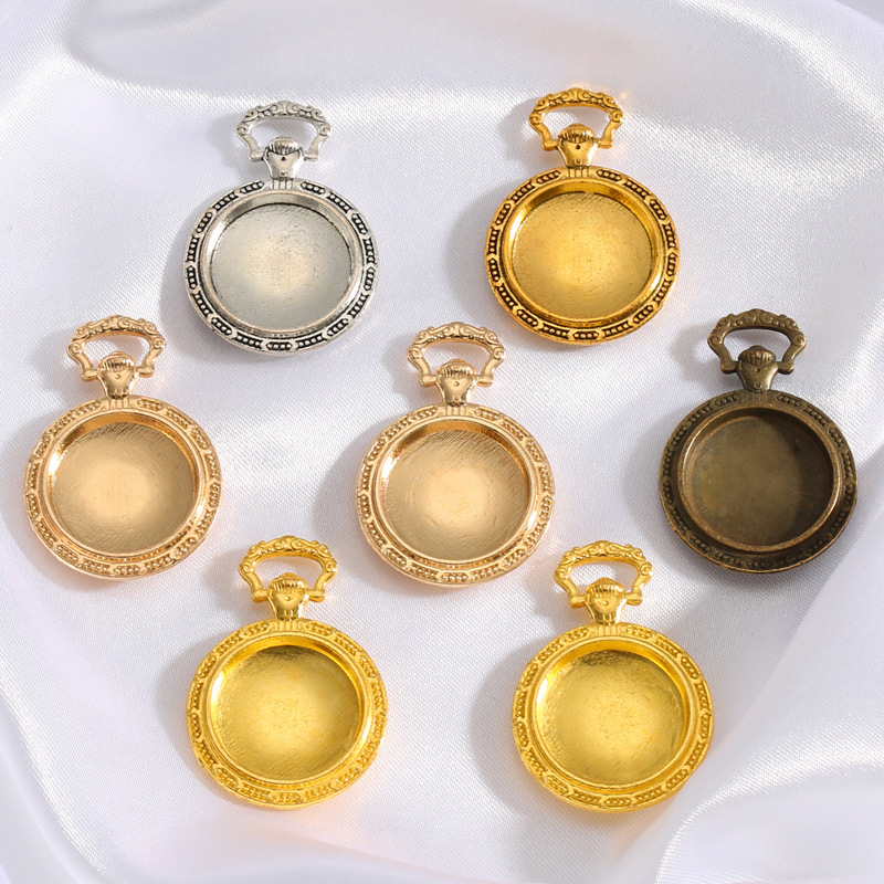 Premium Empty Pendant Bezels for Resin Jewelry Designers | Bulk Order Available JS155