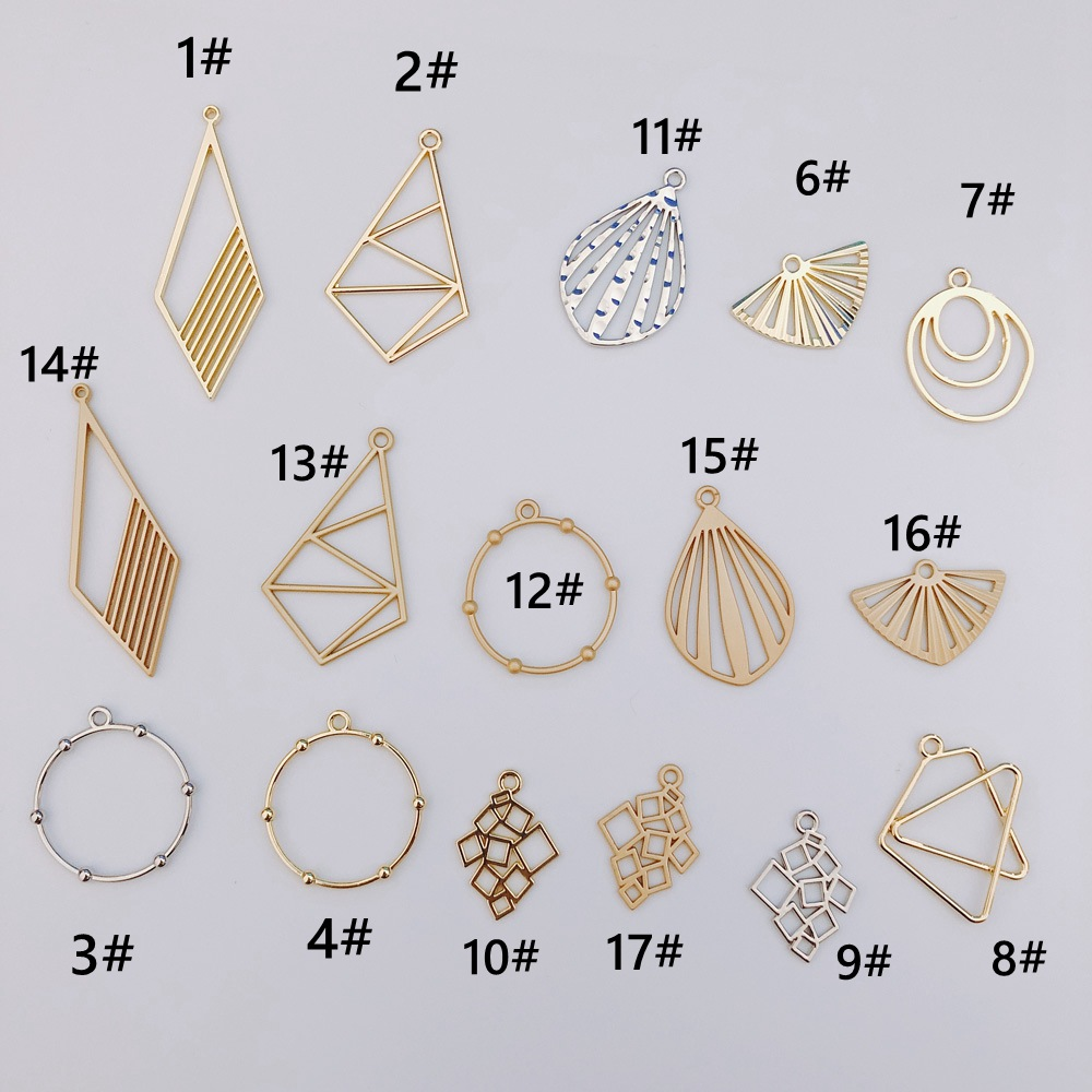 Wholesale Jewelry Making Metal Frames for Resin Artists and Craft Stores JS066