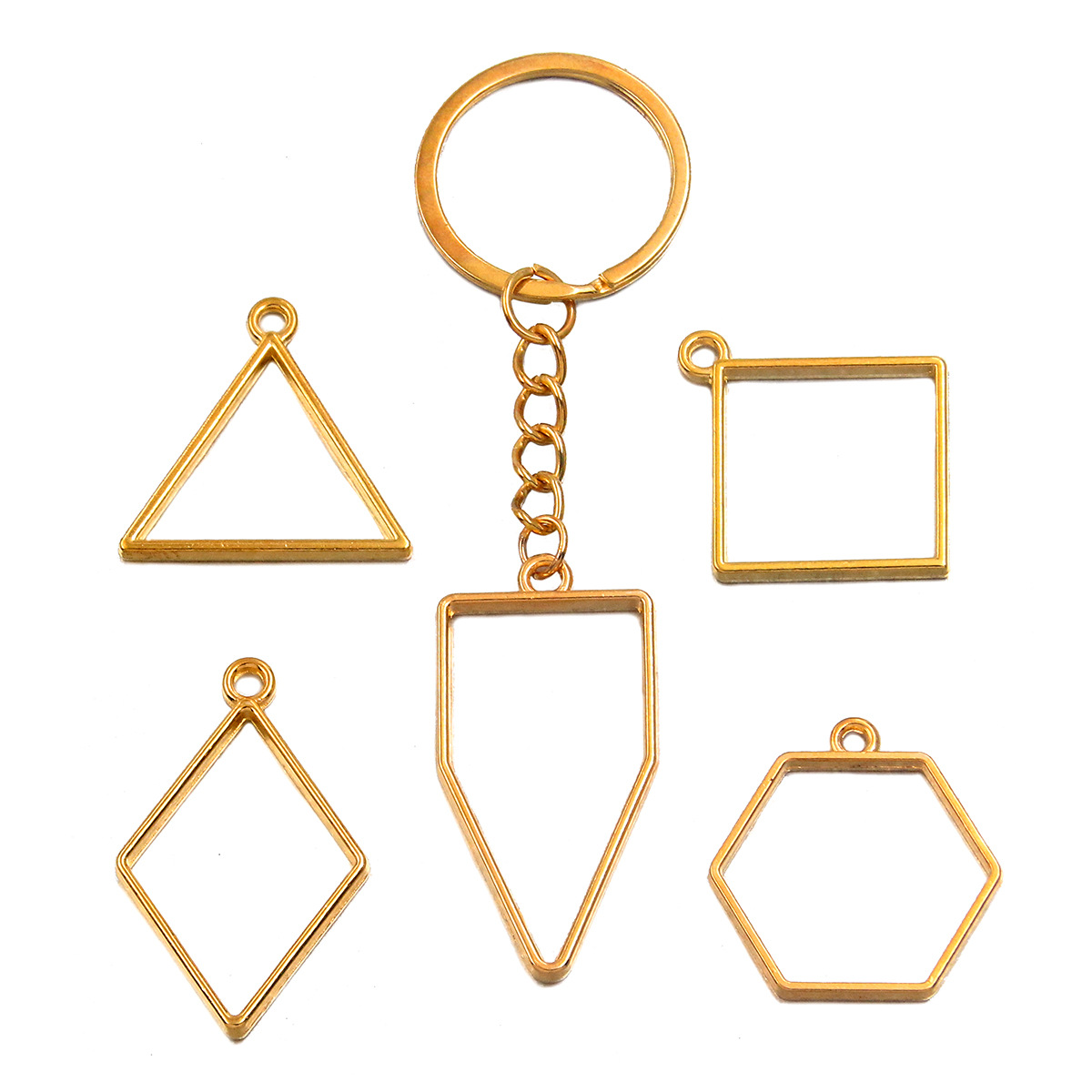 Wholesale Open Back Metal Bezels for UV Resin Jewelry Projects