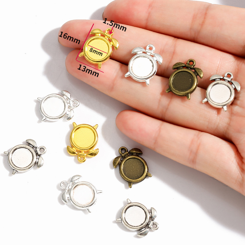 Rectangle Square Metal Bezels for Resin Casting | Wholesale Jewelry Components JS153
