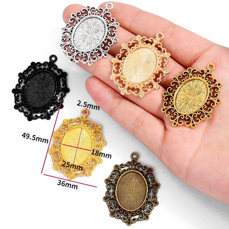 Decorative Metal Frames for Epoxy Resin Pendants | Professional DIY Craft Supplies JS150