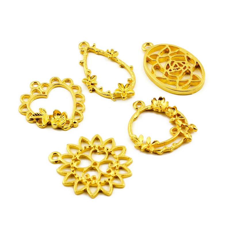 Bulk Metal Bezels for Resin Earrings, Pendants and Keychain Projects