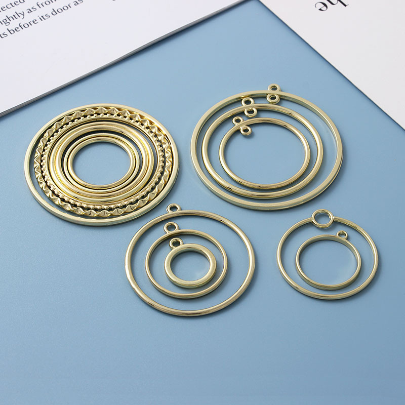 Custom Metal Bezels for Epoxy Resin Jewelry | Pendant Frame Supplies Factory Direct JS161