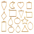 Wholesale Open Back Metal Bezels for UV Resin Jewelry Projects
