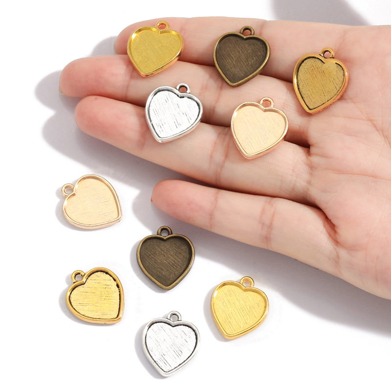 Star Moon Flower Metal Bezels for Resin Jewelry | DIY Handmade Craft Materials JS130
