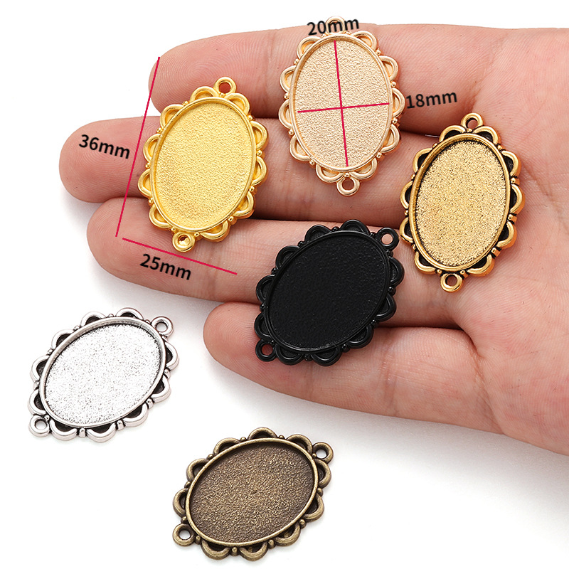 Charm Frames for Resin Pendants | DIY Jewelry Making Supplies Manufacturer JS144
