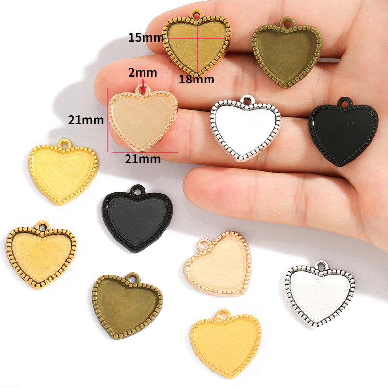 Multi Color Metal Bezel Frames for Handmade Jewelry Making | Factory Wholesale JS151