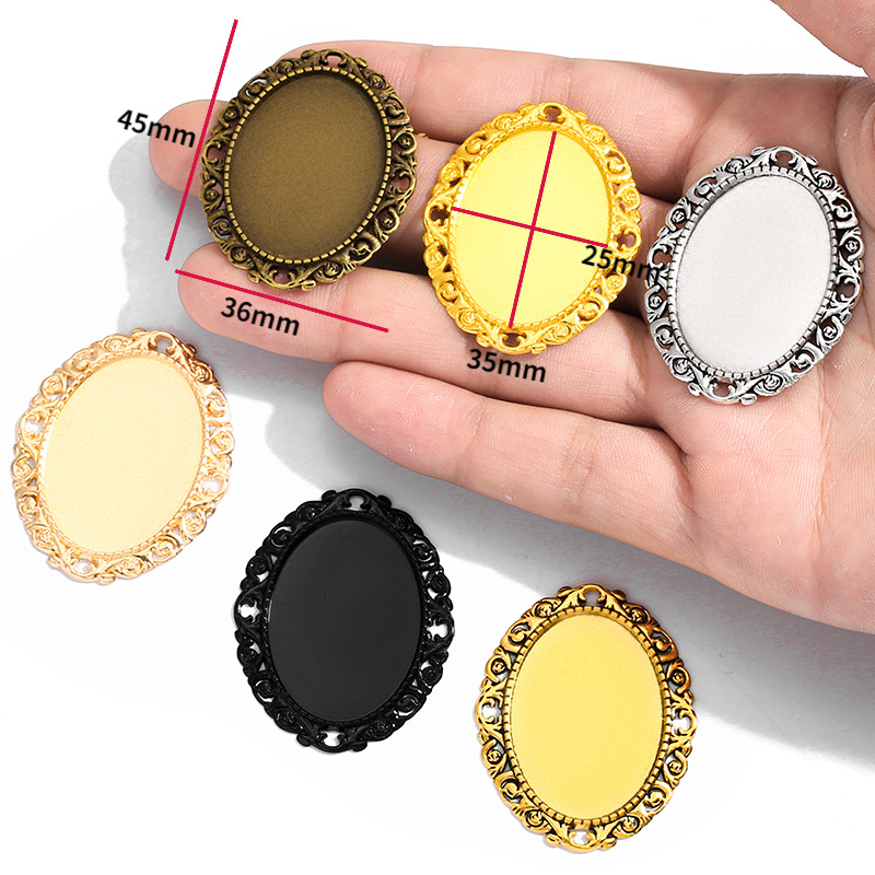 Butterfly Metal Bezels for Resin Jewelry Making | Custom Pendant Frame Supplier