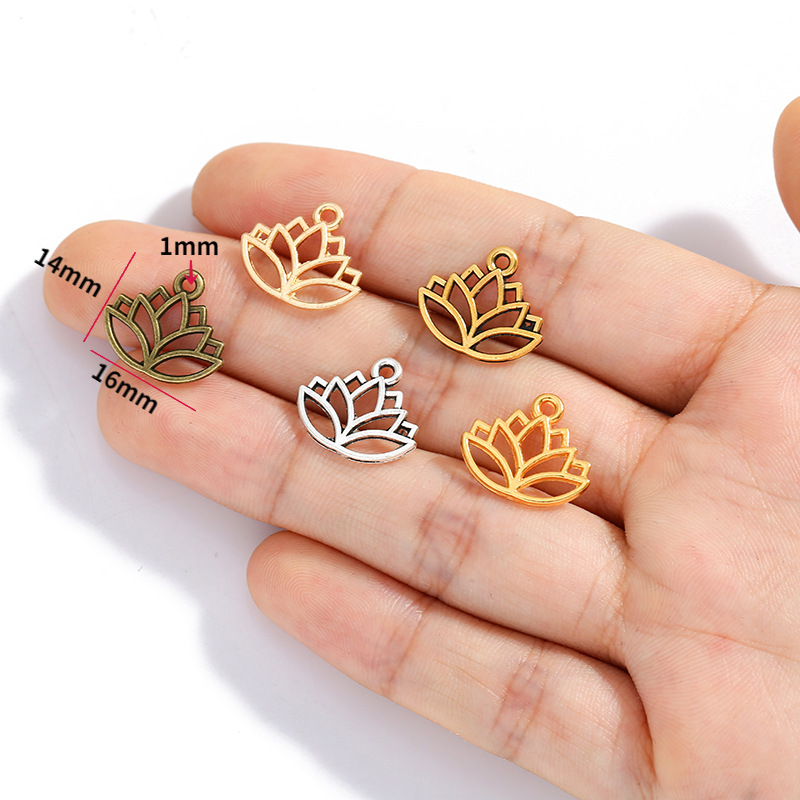 Small Metal Pendant Frames for Resin Art | Handmade Jewelry Accessories Bulk JS108