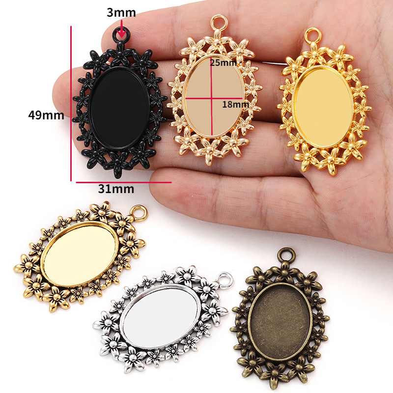 Key Shape Metal Frames for Resin Pendant Making | Wholesale Craft Accessories Supplier