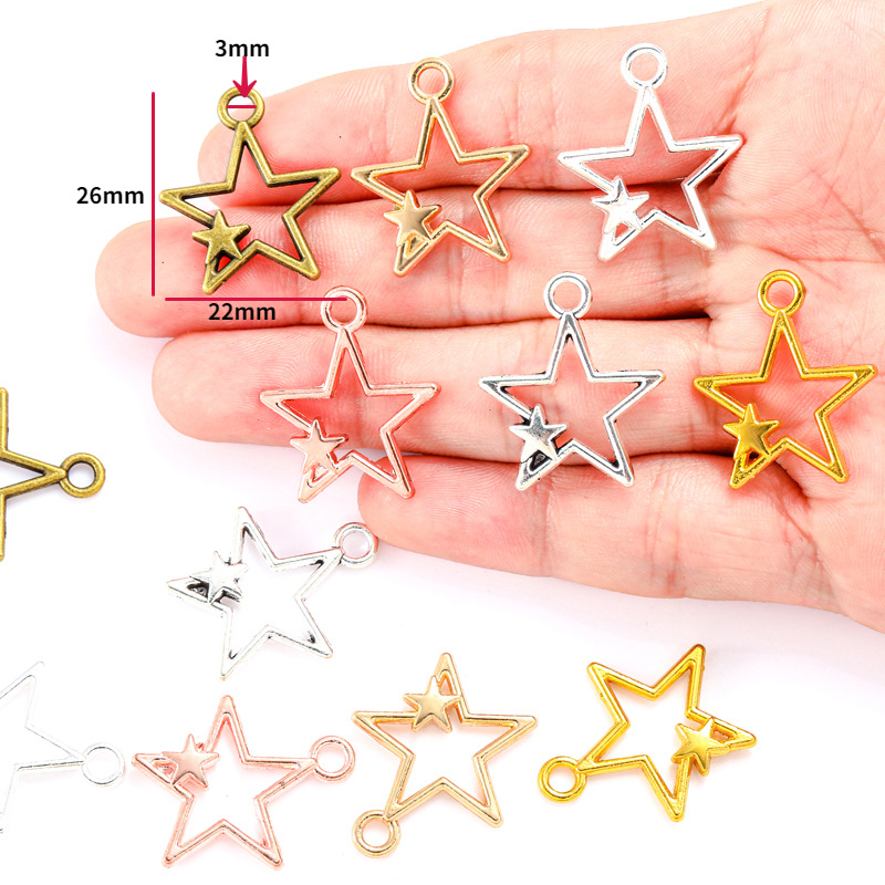 Gold Silver Black Metal Bezels | Resin Jewelry Making Components Wholesale JS107