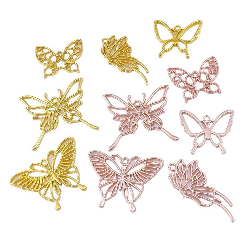 Wholesale Open Back Metal Bezels for UV Resin Jewelry Projects