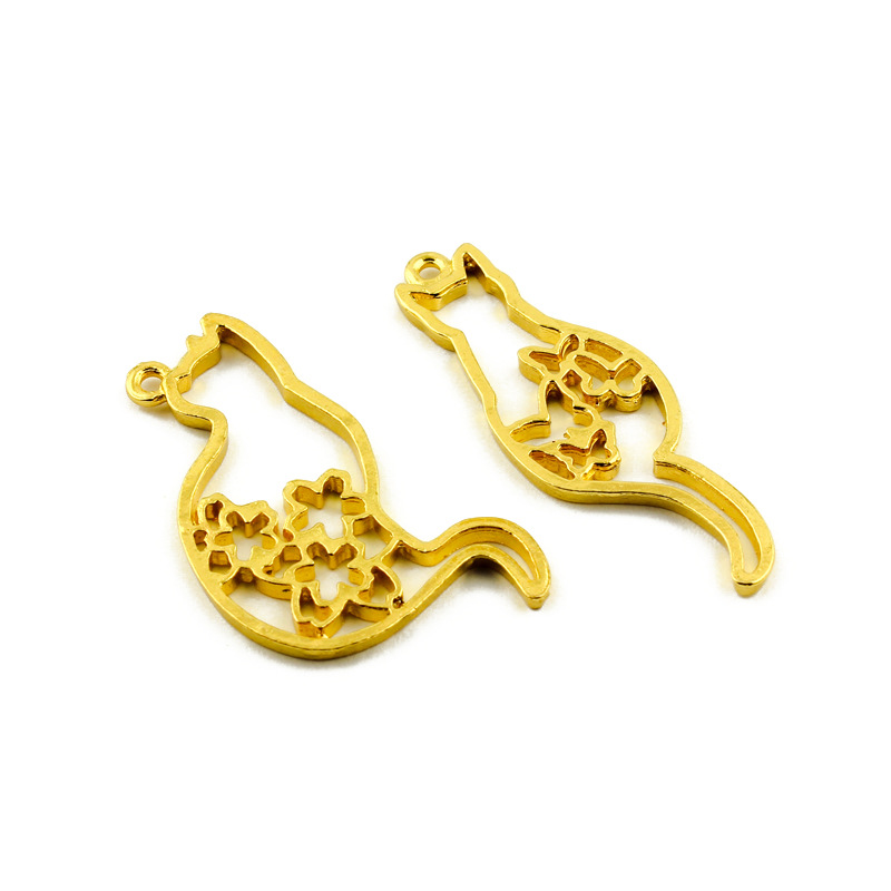 Wholesale Gold Metal Charm Frames for Epoxy Resin Crafts
