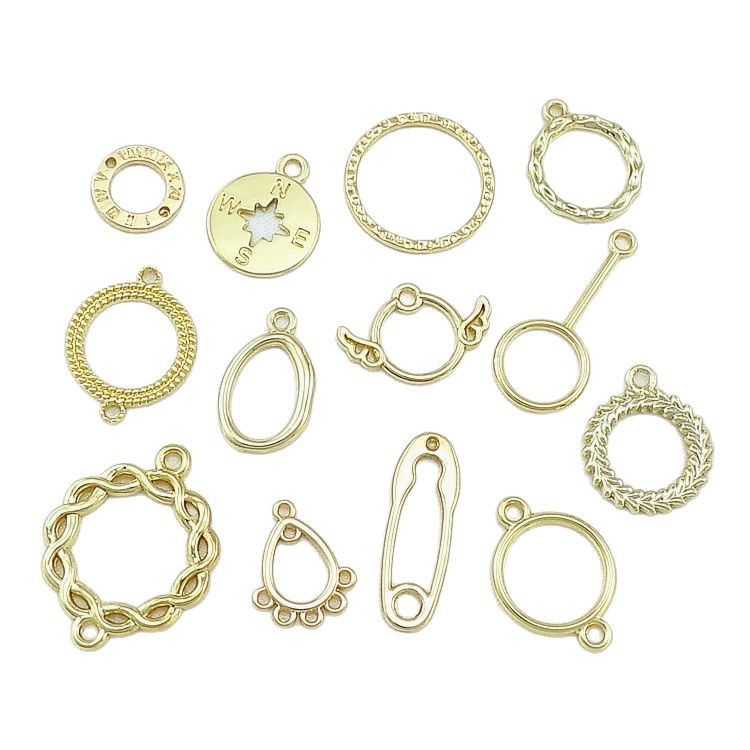 Metal Charm Frames Collection for Resin Art, Jewelry and Handmade Crafts
