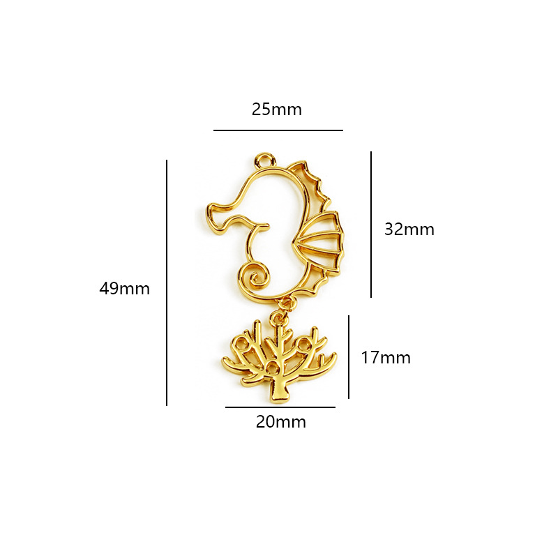 Metal Bezel Settings for UV Resin and Epoxy Resin Crafts JS034