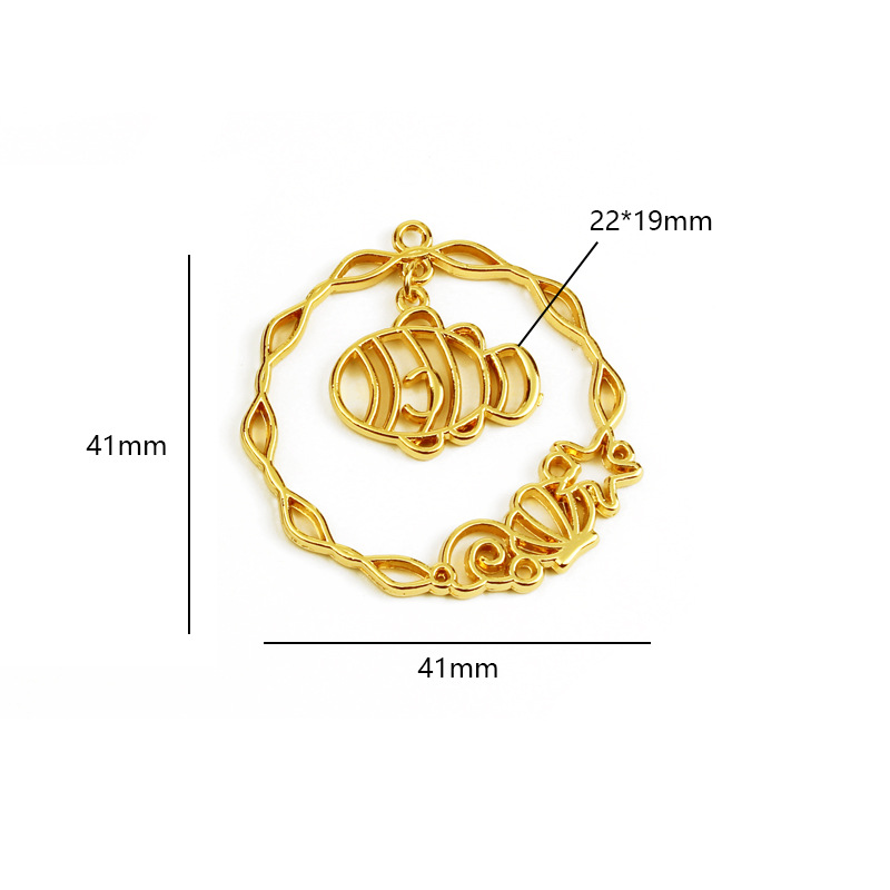 Metal Bezel Settings for UV Resin and Epoxy Resin Crafts JS034
