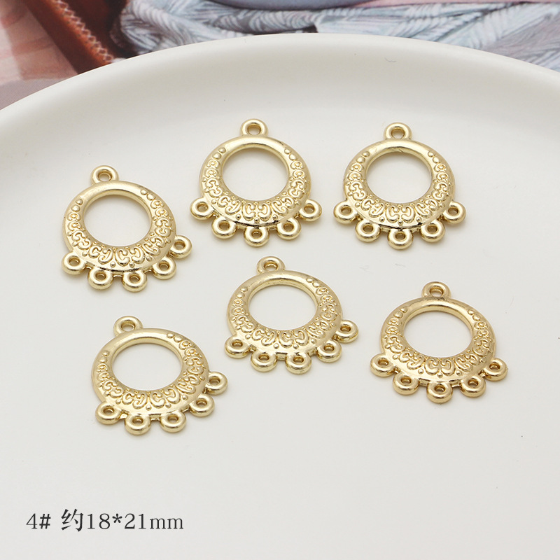 Wholesale Metal Bezels for Resin Art | Empty Pendant Frames for Epoxy Jewelry Making Supplies JS159