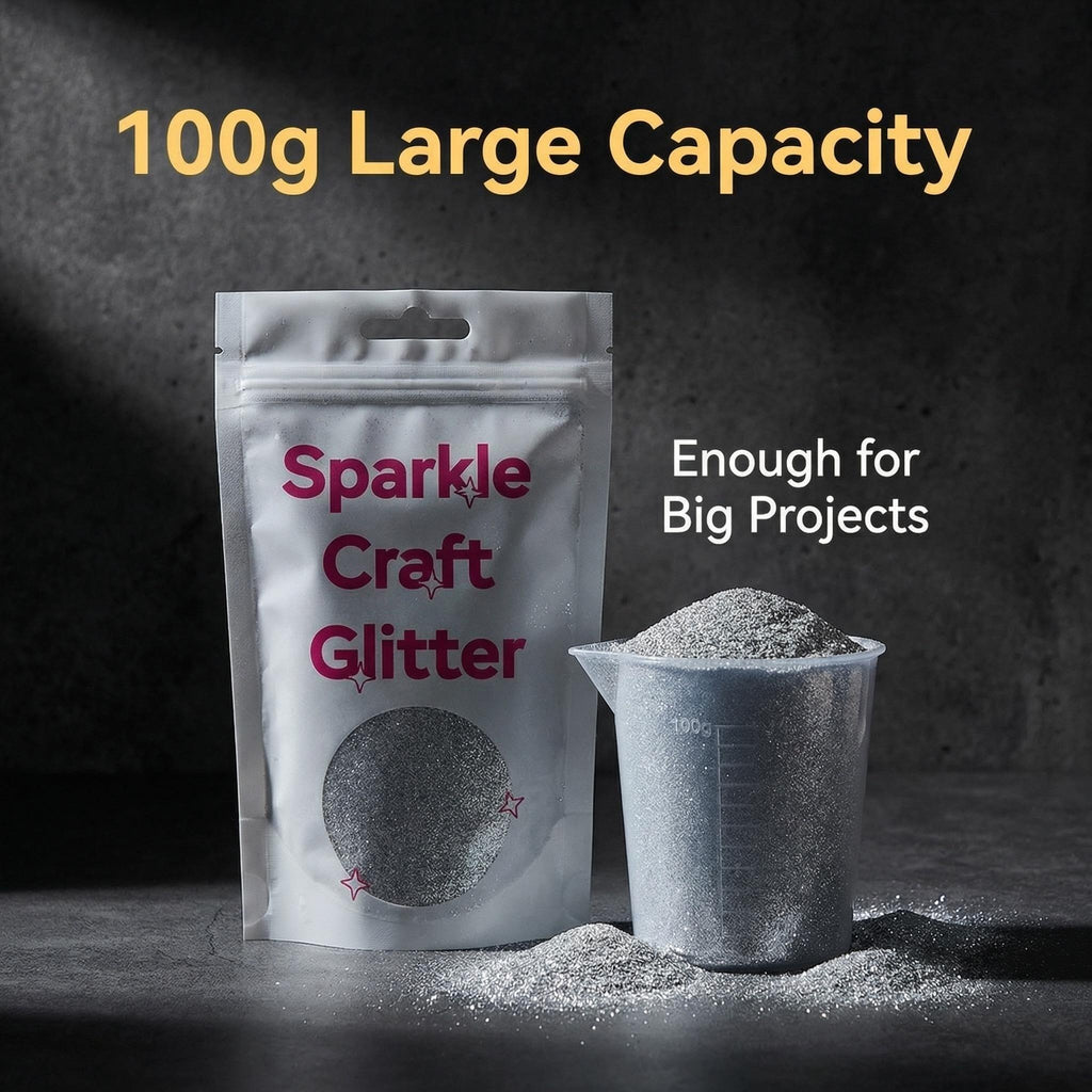 Laser Glitter Powder for Resin Jewelry Making with Low MOQ Supply