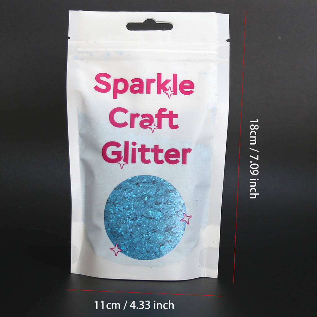 100g Chunky Glitter Set for Resin Coasters, Trays and DIY Craft Kits