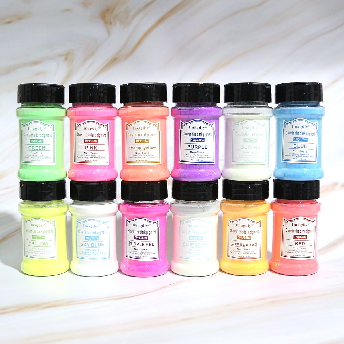 Wholesale Photoluminescent Powder for Epoxy Resin Art Supplies